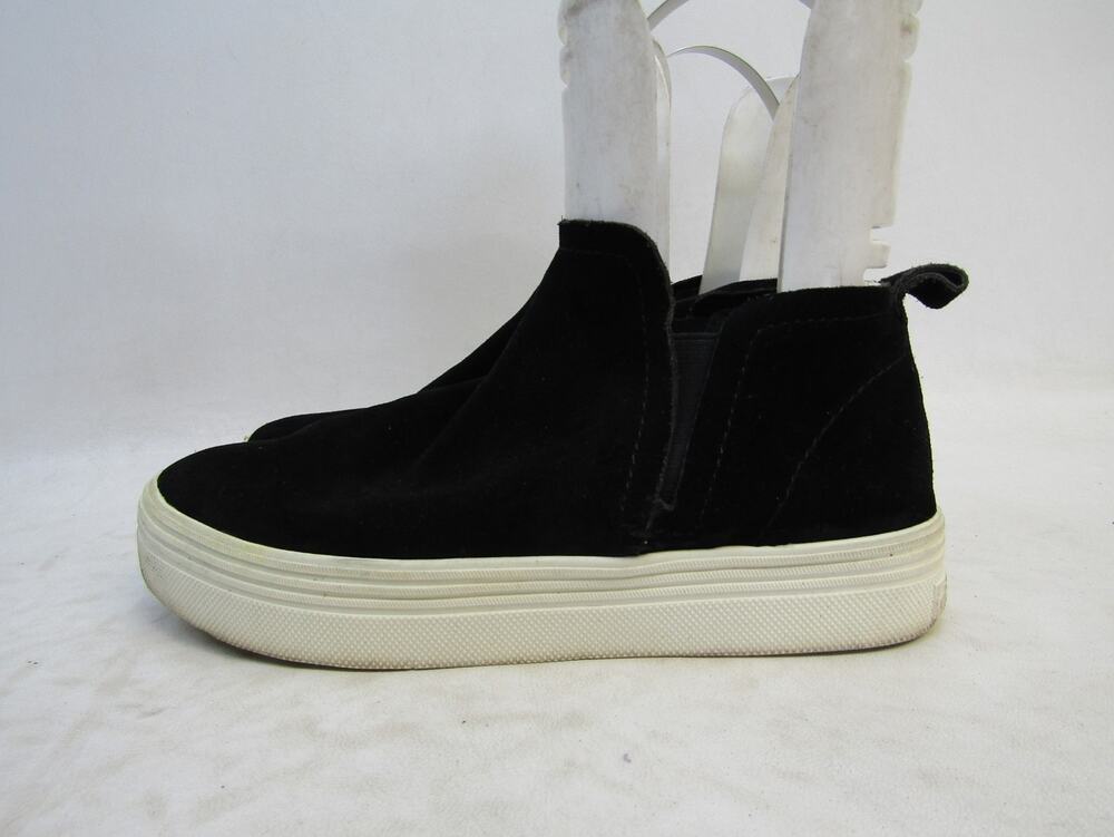 Dolce Vita Womens Size 8.5 M Black Suede Chelsea Ankle Fashion Boots Bootie